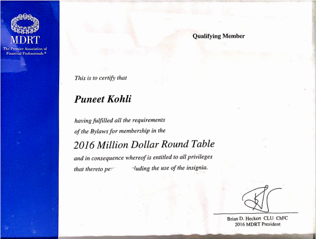 MDRT-Sahayak-Associates